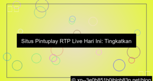 grafik situs pintuplay rtp live hari ini