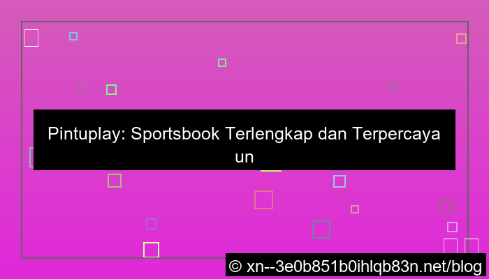 situs pintuplay sportsbook terlengkap