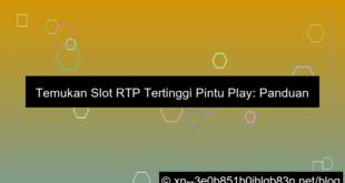 slot rtp tertinggi pintu play