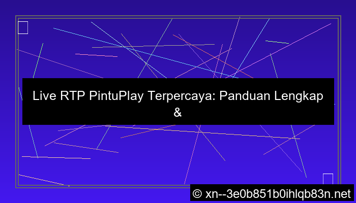 ilustrasi live rtp pintuplay terpercaya