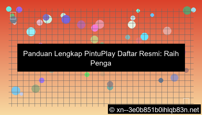pintuplay daftar resmi