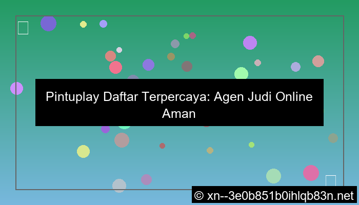 visual pintuplay daftar terpercaya