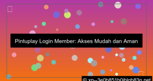 desain pintuplay login member