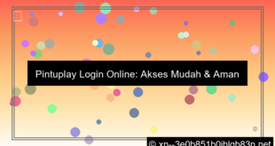 gambar pintuplay login online