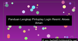pintuplay login resmi