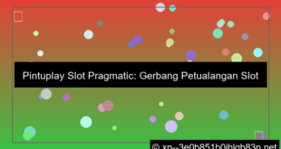 pintuplay slot pragmatic