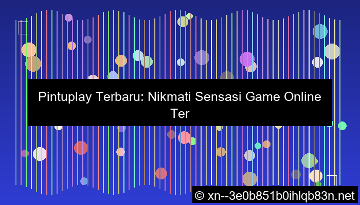 ilustrasi pintuplay terbaru