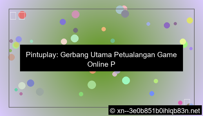 gambar pintuplay