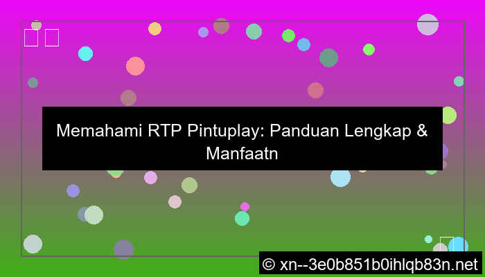 visual rtp pintuplay