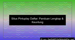 situs pintuplay daftar