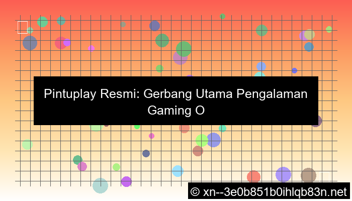 situs pintuplay resmi