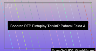 bocoran rtp pintuplay