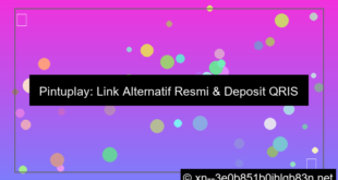 link alternatif pintuplay deposit qris