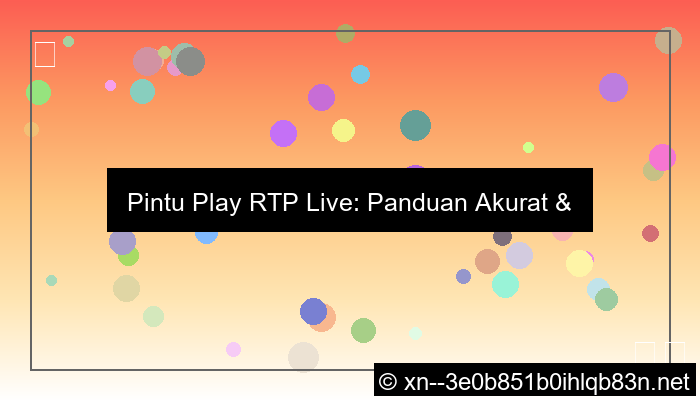 pintu play rtp live