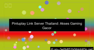 grafik pintuplay link server thailand