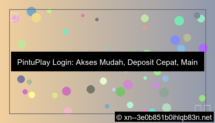 grafik pintuplay login deposit cepat