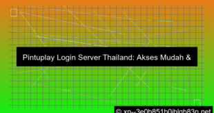 desain pintuplay login server thailand