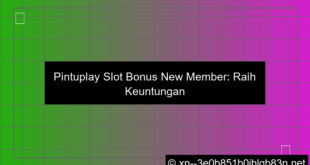 pintuplay slot bonus new member