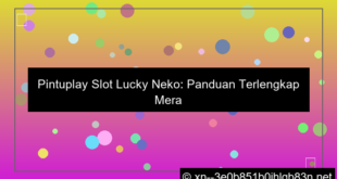 pintuplay slot lucky neko