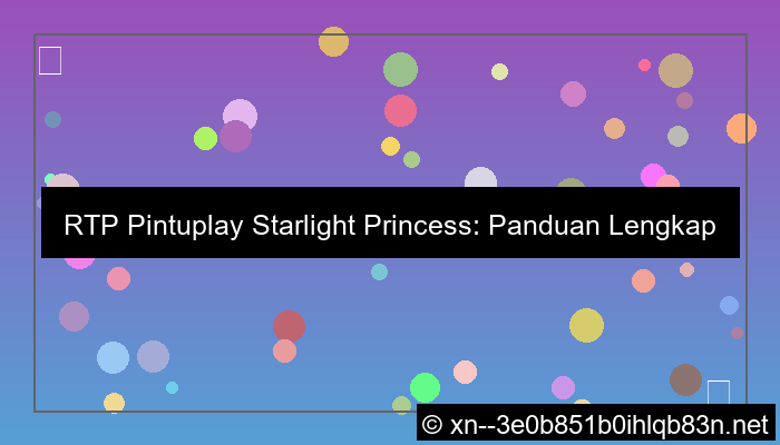 ilustrasi rtp pintuplay starlight princess