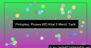 ilustrasi situs pintuplay proses wd 5 menit